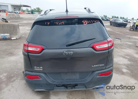 2015 Jeep Cherokee Limited from USA, damaged, VIN 1C4PJMDS3FW538356